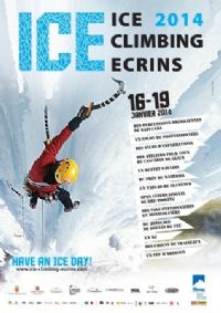 Ice Climbing Ecrins. Du 16 au 19 janvier 2014 à L'Argentière la Bessée. Hautes-Alpes. 